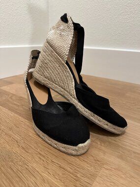 Castaner Espadrilles- Black tie up